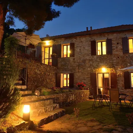 Ferienhaus Casale Filiberto Terrazza Diano San Pietro